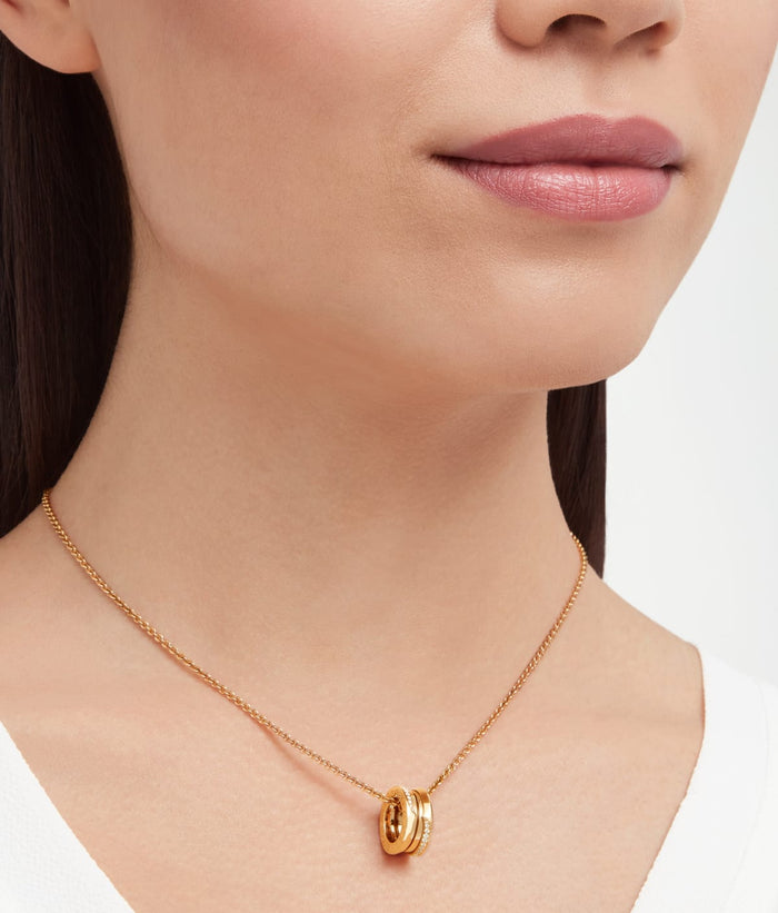 Bob Rollers Marlo  Pendant , Moissanite| Yellow, Rose & White Gold — real photo 5