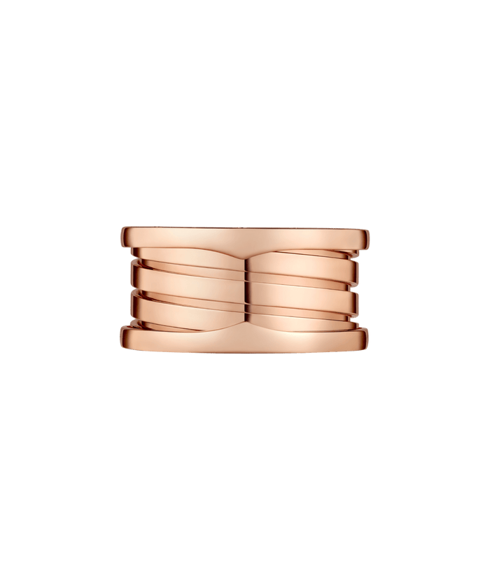Lotteds Bob Rollers Marlo Band Ring,Plain| Yellow, Rose & White Gold — real photo 5