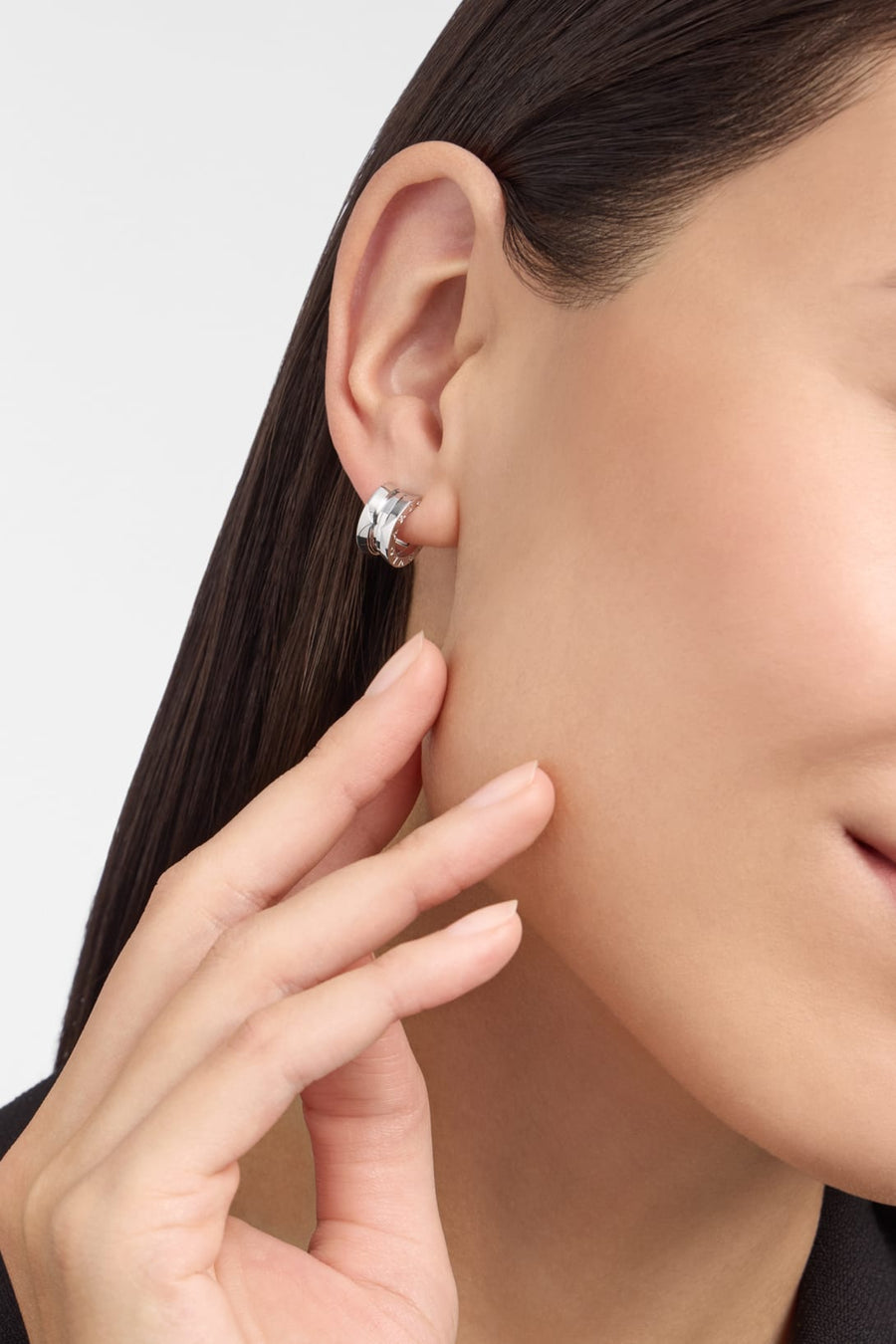 Bob Rollers Marlo Earring| Yellow, Rose & White Gold- Custom — real photo 3