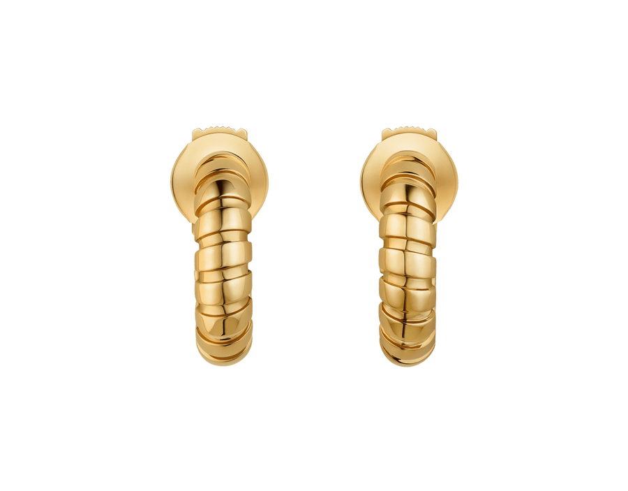 Bob Spirava Earrings, Yellow Gold — real photo 2