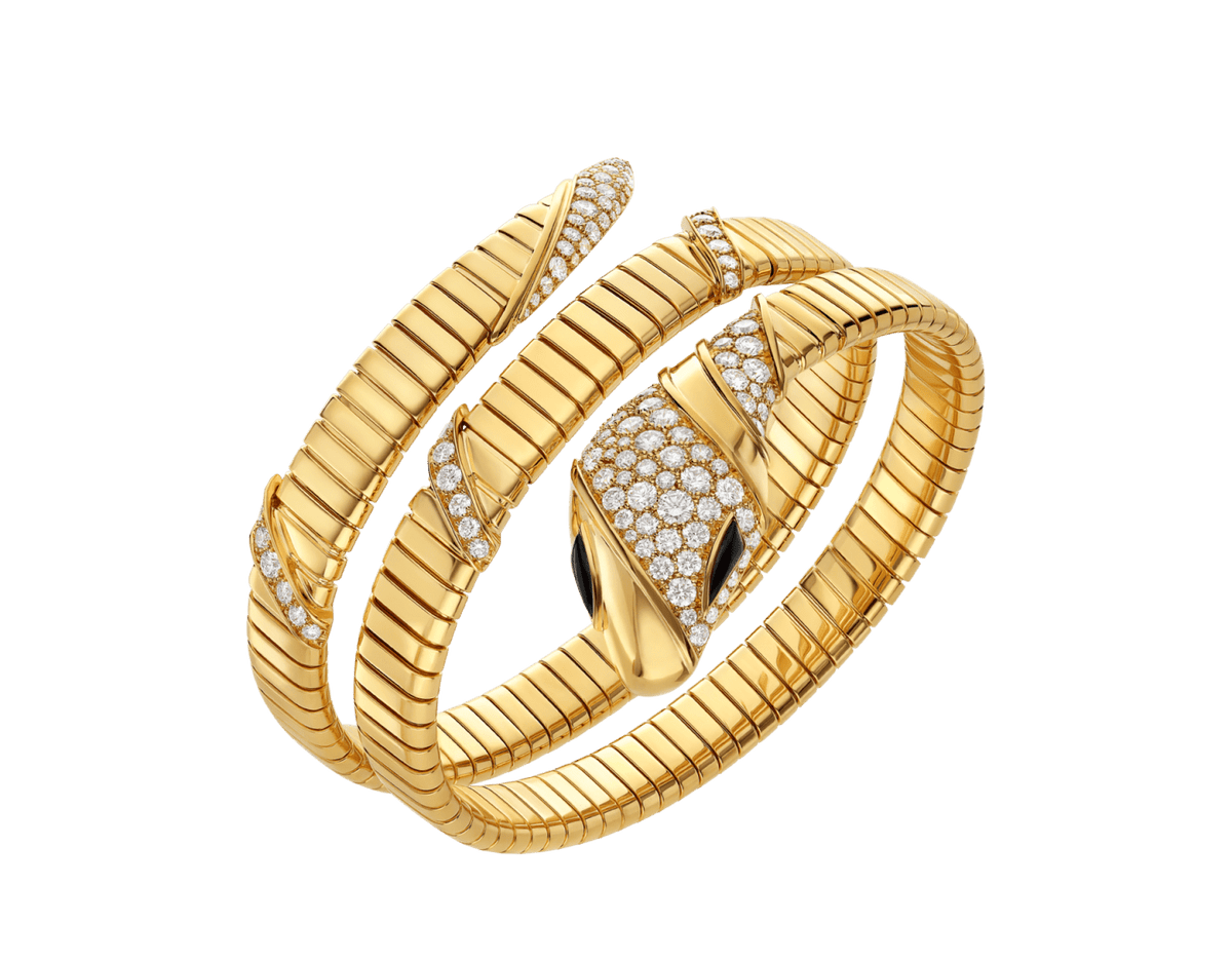 Bob Spirava Bracelet, Yellow Gold, Moissanite & Onyx ,Custom — real photo 1