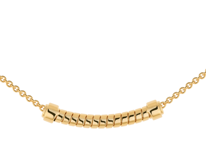 Bob Spirava Necklace, Yellow Gold — real photo 6