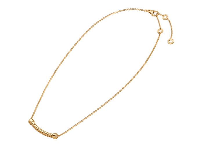 Bob Spirava Necklace, Yellow Gold — real photo 5