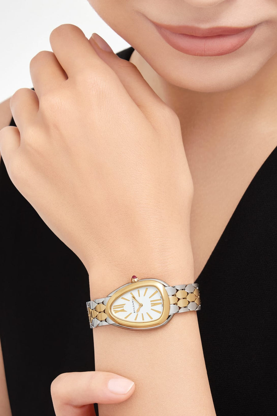Bob Snake Soraya Yellow Gold Watch — real photo 3