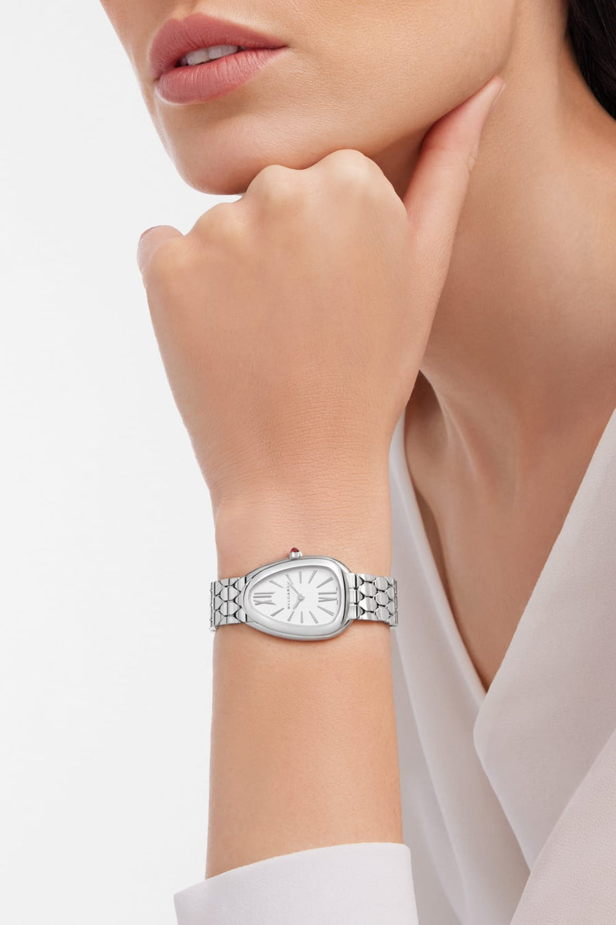 Bob Snake Soraya White Gold Watch Quartz — real photo 3