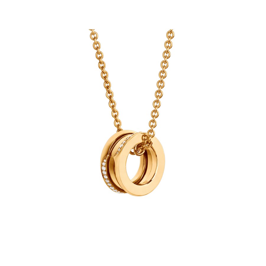 Bob Rollers Marlo  Pendant , Moissanite| Yellow, Rose & White Gold — real photo 2