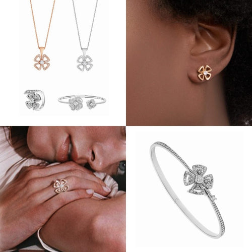 Quatrefoil Chain Bracelet